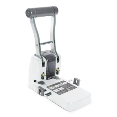 Afbeelding van Rapesco 1404 Germ Savvy ECO P1100 Perforator, Antibacterieel, 100 Vellen, Zacht Wit