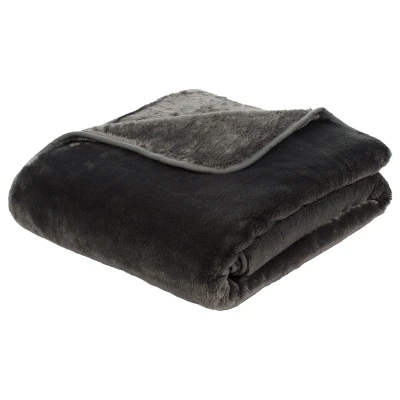 Afbeelding van Gözze Premium Cashmere Feeling deken (niet geïdentificeerd, 130 x 170 cm, Antraciet)
