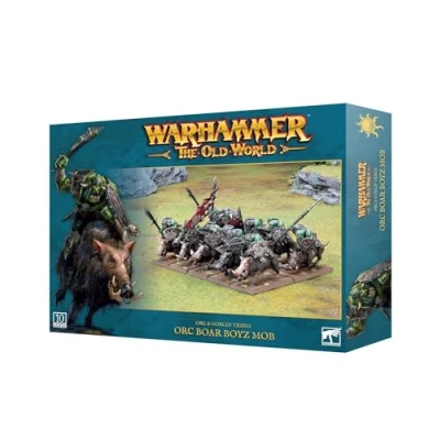 Afbeelding van Warhammer: The Old World Orc &amp; Goblin Tribes: Boar Boyz Mob