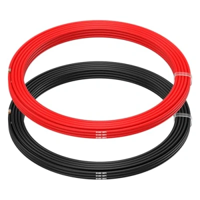 Afbeelding van MMOBIEL 20 AWG Siliconen Elektrische Draad Gauge (0,52mm²) Vertinde Koperkabel 2 Aparte Draden Rood &amp; Zwart Elk 5 m voor Reparaties, Sensoren, RC, Drones, Luidsprekerdraden