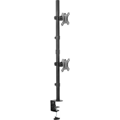 Afbeelding van SpeaKa Professional SP MM 420 Monitorbeugel 2 voudig 33,8 cm (13,3) 81,3 (32) Zwart Kantelbaar en zwenkbaar, Draaibaar, In hoogte verstelbaar