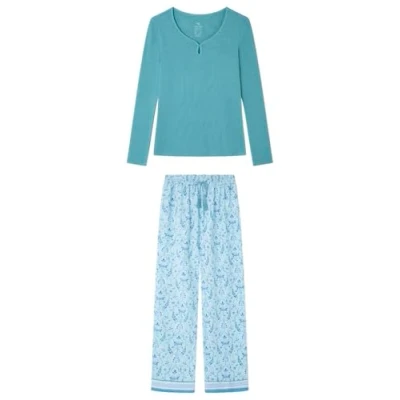 Afbeelding van women&#039;secret SET Pyjama, Dames, Maat: Large, Green