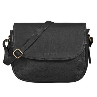 Afbeelding van STILORD &#039;Loreen&#039; Dames Handtas Kleine Lederen Tas Vrouwen Schoudertas voor Uitgaan Elegante Avondtas Partytas echt Vintage Leer, Kleur:zwart