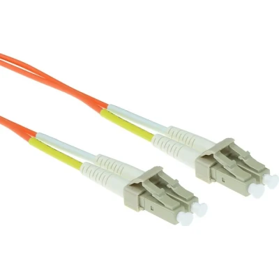 Afbeelding van ACT RL9525 Glasvezel Patchkabel Duplex LSZH LC/LC 50/125µm OM2 25 meter