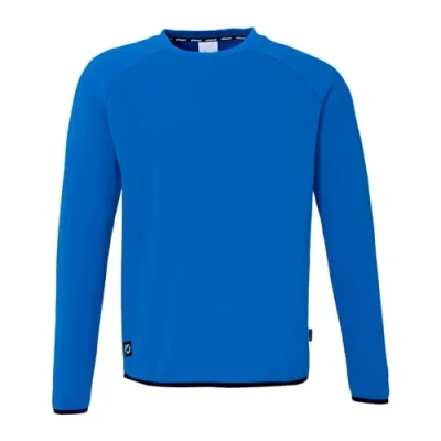 Afbeelding van Uhlsport Id Sweatshirt Heren Azuurblauw / Zwart Maat: M