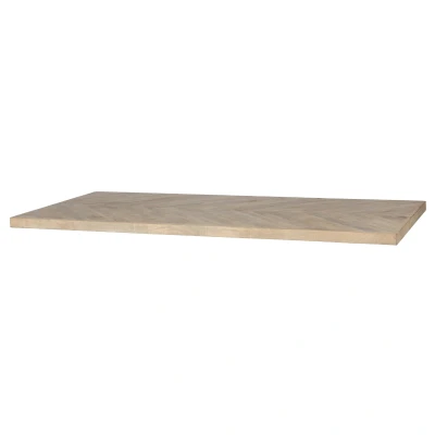 Afbeelding van Woood Tablo tafelblad mangohout visgraat 200x90 cm Hout