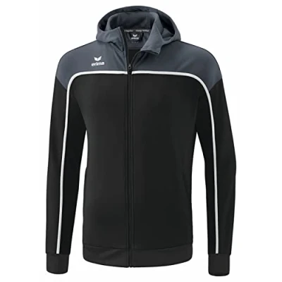 Afbeelding van CHANGE by erima trainingsjack met capuchon black grey/slate grey/wit / XXL