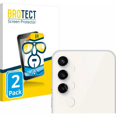 Afbeelding van BROTECT Screenprotector voor Samsung Galaxy S23 FE (ALLEEN Camera Lens) Folie Beschermfolie transparant (2 Stuks)