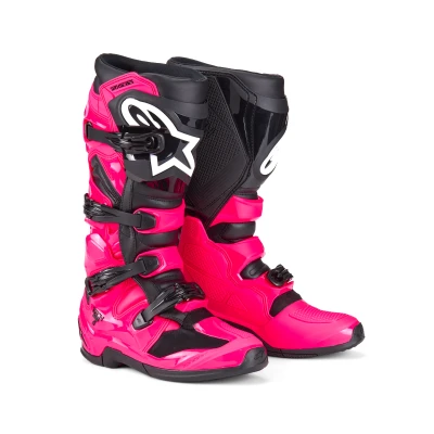 Afbeelding van Alpinestars Tech 7 Crosslaarzen Diva Roze / Zwart maat 9 = 43