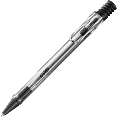 Afbeelding van LAMY safari vista Balpen met ergonomische greep &amp; lijndikte M voor aangenaam lang schrijven gemaakt van robuust ASA kunststof inclusief grote vulling 16 in zwart