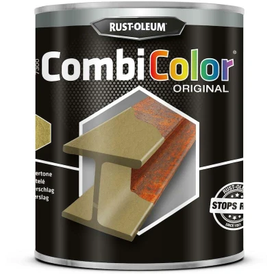 Afbeelding van rust oleum combicolor original hamerslag goud 750 ml
