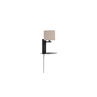 Afbeelding van ​it’s about RoMi Wandlamp Florence Plank+Usb Lichtlinnen