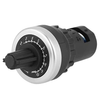 Afbeelding van Potentiometer, Fydun 10k draaikegel potentiometer voor plaatmontage VSD VFD frequentieomvormer