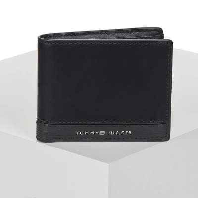 Afbeelding van Tommy Hilfiger Business MINI Wallet Portemonnee, Heren, Maat: One Size, Black