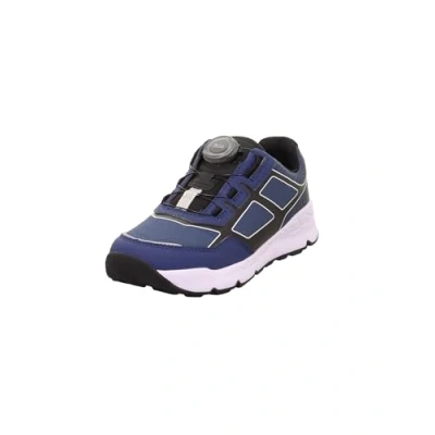 Afbeelding van Superfit Jongens Free Ride Sneakers, Blauw Zwart 8010, 39 EU