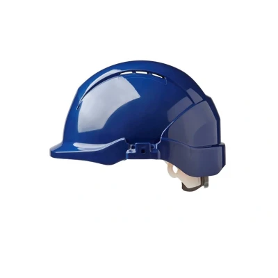 Afbeelding van Delta Plus veiligheid bouwhelm met rotorsluiting Blauw One size