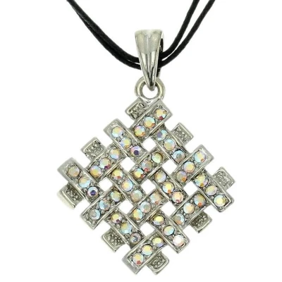 Afbeelding van Behave Ketting met hanger steentjes