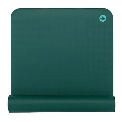 Afbeelding van Bodhi Yogamat, Eco Pro Diamond, Ultra Grip, 100% natuurlijk rubber, ecologisch, professionele mat voor pilates en gymnastiek, ideaal dynamische yoga hot yoga, 185 x 60 0,6 cm, jungle green