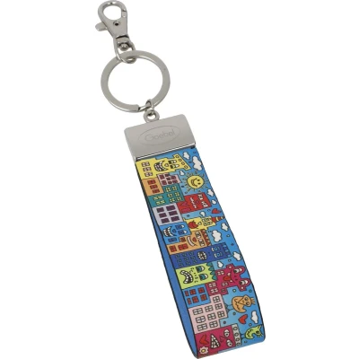 Afbeelding van Goebel James Rizzi Sleutelhanger New York City Day Kunstleer 16cm