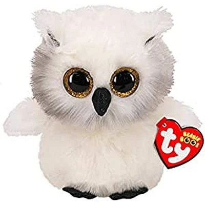 Afbeelding van TY Beanie Buddy Austin Owl 24 cm