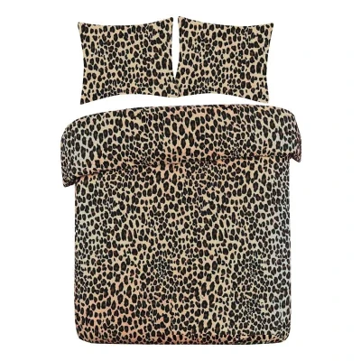 Afbeelding van Day Dream Panter Dekbedovertrek Tweepersoons 200x200/220 cm bruin