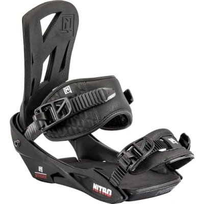 Afbeelding van Nitro Heren STAXX &#039;23 Snowboardbinding, zwart, M
