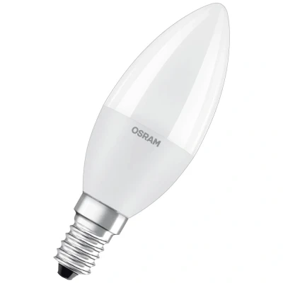 Afbeelding van OSRAM 4058075832008 LED lamp Energielabel F (A G) E14 Kaars 7.5 W = 60 Warmwit (Ø x l) 39 mm 115 1 stuk(s)