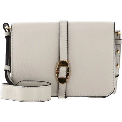Afbeelding van Coccinelle Leren Schoudertas Avondtas Cosima Crossbody Bag Gelso Beige