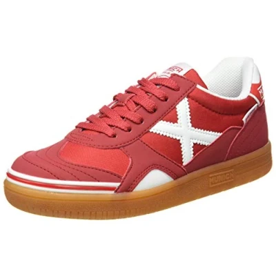 Afbeelding van Munich Unisex Gresca Low Top Sneakers, Rood, 39 EU