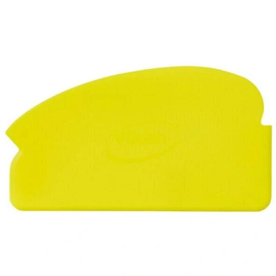 Afbeelding van Vikan Handschrapers en Krabbertjes Flexibele Handschraper Polypropyleen 165x2x92mm Per Set Van 10 Stuks Geel