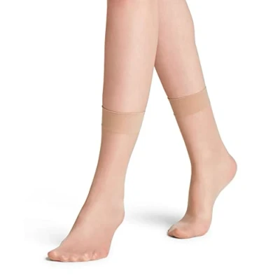 Afbeelding van FALKE Dames Sokken Seidenglatt 15 DEN W SO Sheer eenkleurig 1 Paar, Huidskleur (Crystal 4409), 39 42