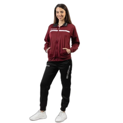 Afbeelding van GIVOVA Overall One Full Zip Polarflex Granata/Zwart