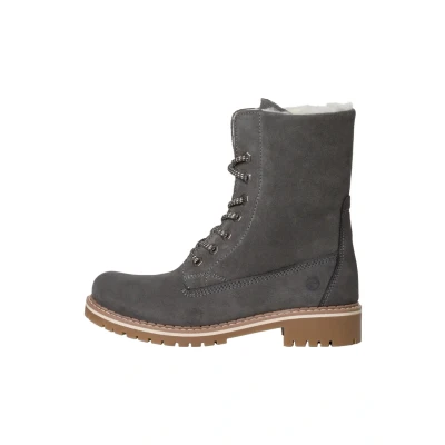 Afbeelding van Tamaris Snowboots, Dames, Maat: 36, Anthracite Leer