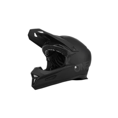 Afbeelding van O&#039;NEAL Mountainbike Helm MTB Downhill Volgens de veiligheidsnorm EN1078, ventilatieopeningen voor luchtstroom en koeling, ABS buitenmantel FURY HELMET SOLID Volwassen Zwart Maat S
