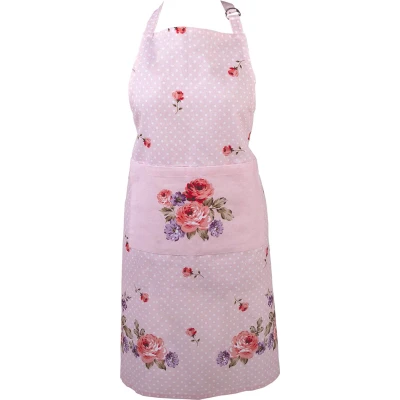 Afbeelding van Clayre &amp; Eef Roze Schort 70*85 cm DTR41