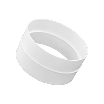 Afbeelding van Vent Systems Ø125mm ronde kanaalconnector voor rechte of flexibele buizen. Ventilatiebuisaansluiting. Verwarmings , koel en ventilatietoepassingen.