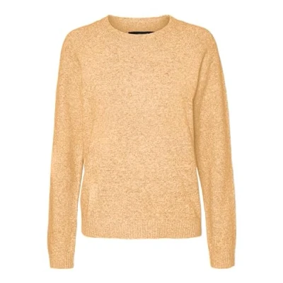 Afbeelding van VERO MODA Dames VMDOFFY LS O Neck Blouse GA NOOS 10201022, sunburst, XS