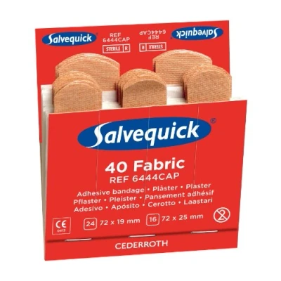 Afbeelding van Salvequick 6444 textielpleisters 1 navulling