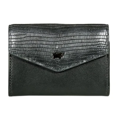 Afbeelding van Braun Büffel Leren Sleutelgeval Lizzy Mini Key Case Wallet Anthrazit Grijs