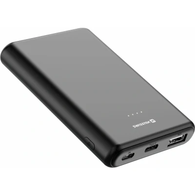 Afbeelding van Swissten Powerbank Power Line 5000 mAh Zwart