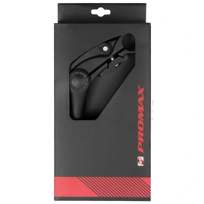Afbeelding van Pro Stuurpen 25.4mm handmatig verstelbaar zwart 180mm op kaart