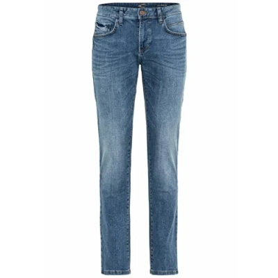 Afbeelding van camel active 9Z54 Houston Straight leg jeans, Heren, Maat: 30x32, Stone blue