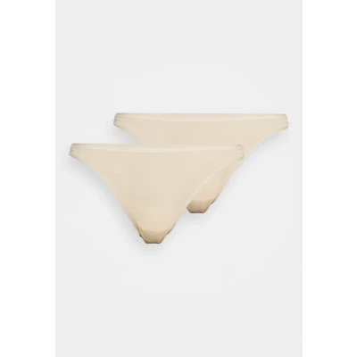 Afbeelding van Schiesser 2PACK String, Dames, Maat: 34, Sand