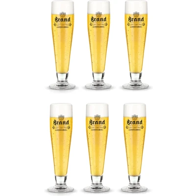 Afbeelding van Brand Bierglazen Pils op Voet 250 ml 6 Stuks