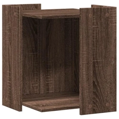 Afbeelding van Kattenbakkast 42x42x51 cm bewerkt hout bruin eikenkleurig