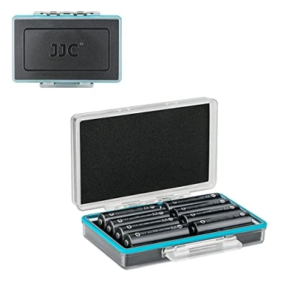 Afbeelding van JJC 8 Slots Harde Plastic Batterijen Opbergdoos voor AA 14500