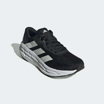 Afbeelding van adidas Performance Adistar 3 Hardloopschoenen neutraal, Heren, Maat: 41 1/3, Core black/footwear white/grey six Textiel/ synthetisch