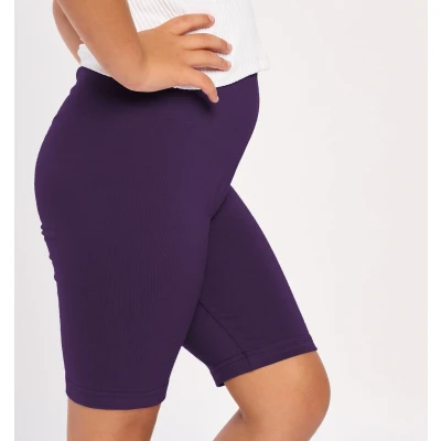 Afbeelding van Merry Style MS MS10 132 LE Meisjes Leggings Sport Vrijetijdsbroek Kort Viscose Sporbroek Yogabroek Pruim 158