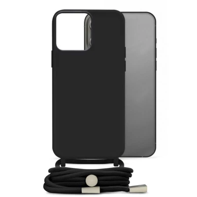 Afbeelding van Mobilize Lanyard Gelly Case for Apple iPhone 13 Pro Black