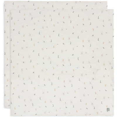 Afbeelding van Jollein 537 848 67090 spuugdoekjes, mousseline, verpakking van 3 stuks, roarsome (31 x 31 cm)